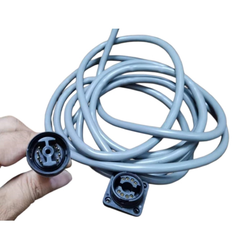 Medical oxygen production machine control connector disposable cable assembly
